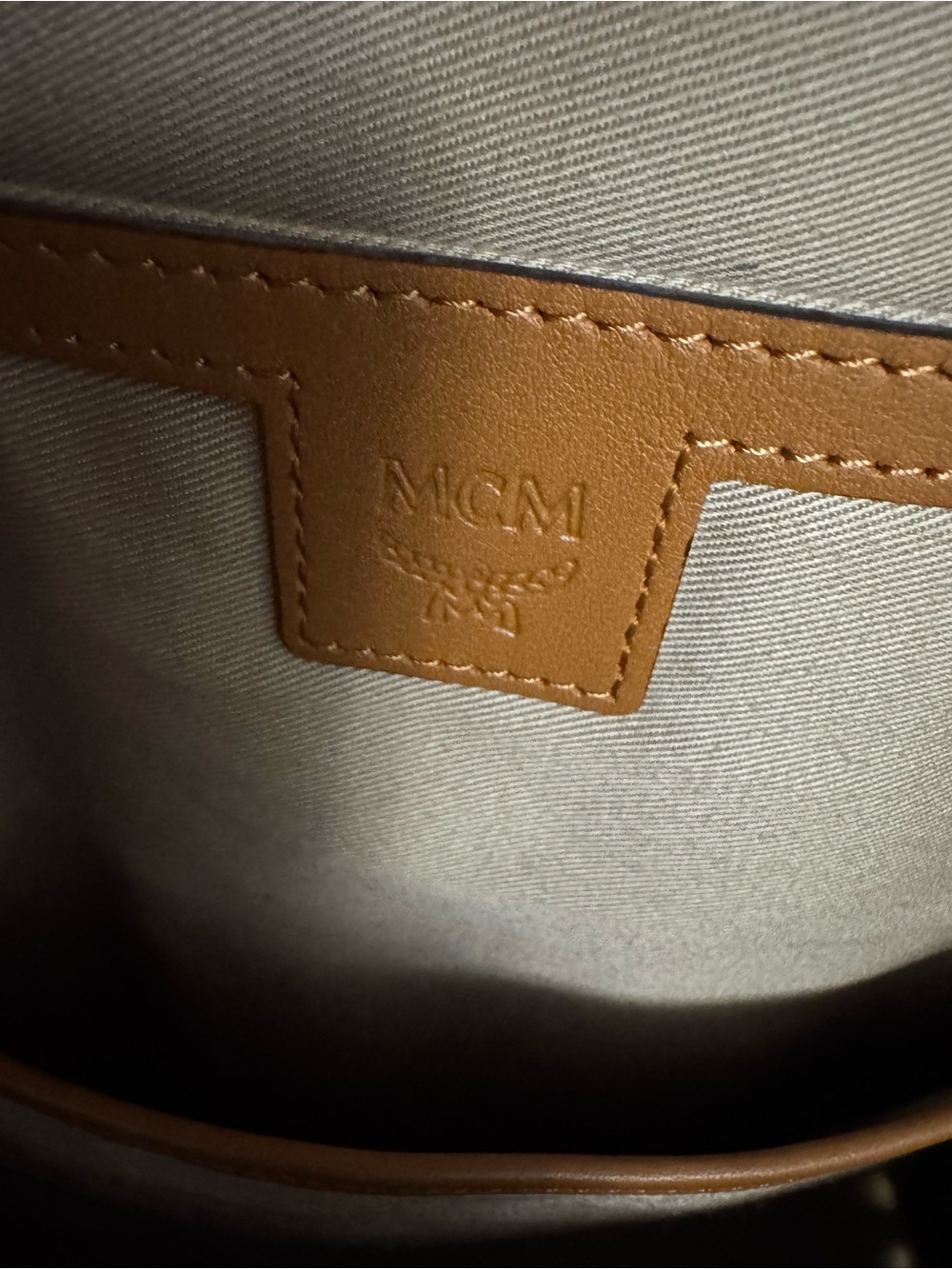 MCM Monogram Backpack - Picture 7 of 8